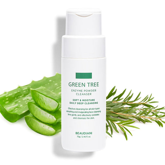Beaudiani Green Tree Enzyme Powder Cleanser 70g - Komiko Beauty