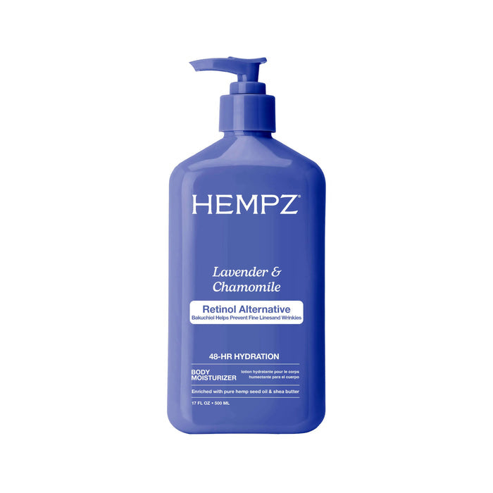 Beauty Actives Lavender & Chamomile Moisturizing Body Lotion with Retinol Alternative Hempz