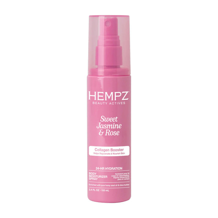 Hempz Sweet Jasmine & Rose Body Moisturizer Spray with Collagen Booster