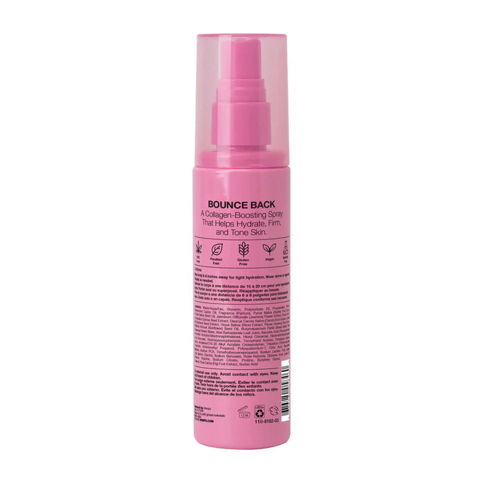 Hempz Sweet Jasmine & Rose Body Moisturizer Spray with Collagen Booster, Rear