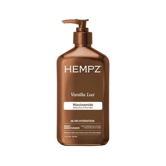 Beauty Actives Vanilla Lux Moisturizing Body Lotion with Niacinamide Hempz