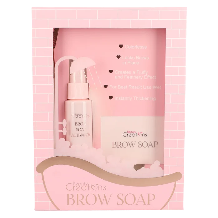 Beauty creations brow soap بكج  تثبيت الحواجب من بيوتي كرييشنز