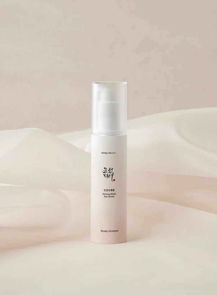 BEAUTY OF JOSEON Ginseng Moist Sun Serum SPF 50+ PA++++ واقي شمس الكيميائي بالجنسنك من بيوتي اوف جوسيون