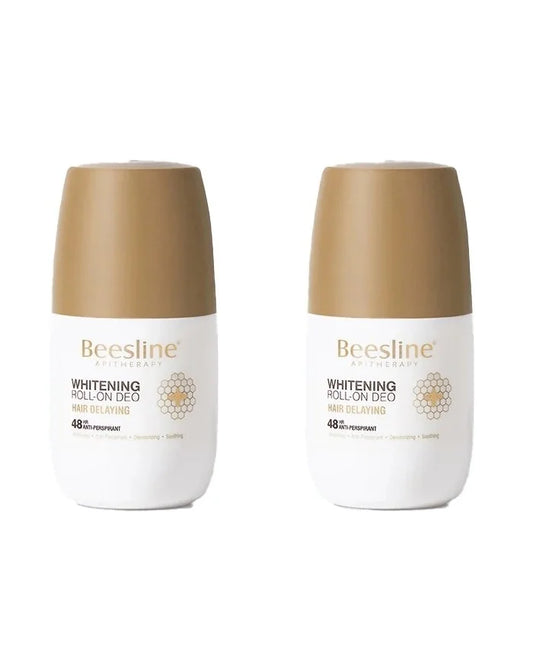 Beesline Whitening Roll-On Deodorant Hair Delaying Promo Pack (1+1)