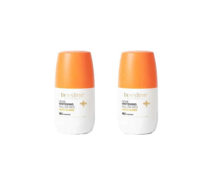 Beesline Whitening Roll-On Deodorant Pacific Island - Promo Pack (1+1)