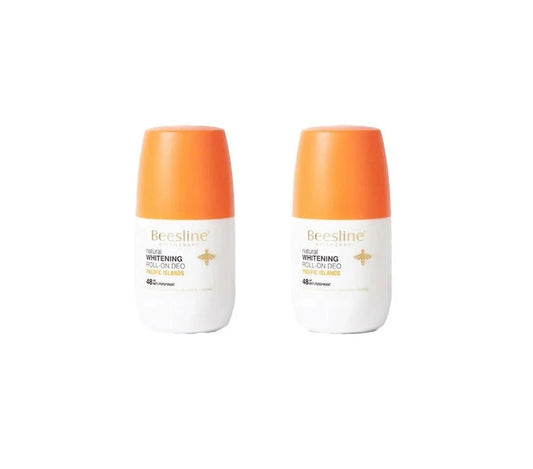 Beesline Whitening Roll-On Deodorant Pacific Island - Promo Pack (1+1)