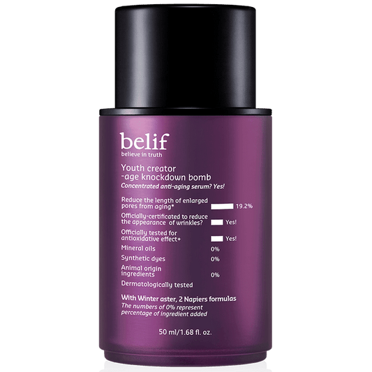 Belif Youth creator - age knockdown bomb 50 ml - Komiko Beauty