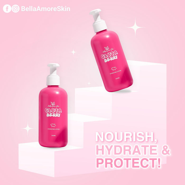 Bella Amore Skin Gluta Berry Lotion 200ml SPF 65