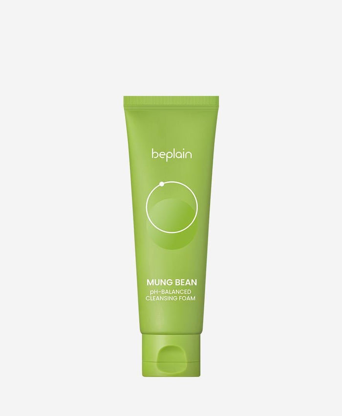 beplain Mung Bean pH - Balanced Cleansing Foam 80ml - Komiko Beauty