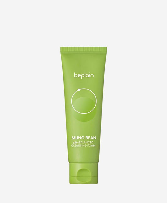 beplain Mung Bean pH - Balanced Cleansing Foam 80ml - Komiko Beauty
