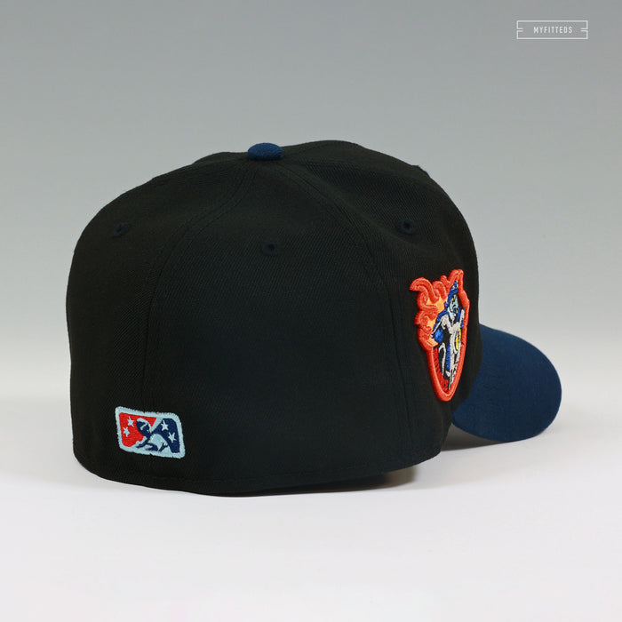 BINGHAMTON RUMBLE PONIES THE GHOST RIDER NEW ERA FITTED CAP