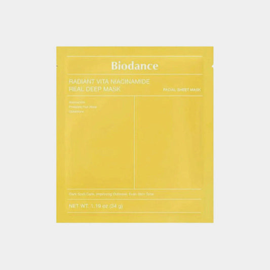 Biodance Radiant Vita Niacinamide Real Deep Mask | GlamTouch UK