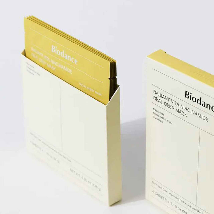 Biodance Radiant Vita Niacinamide Real Deep Mask | GlamTouch UK