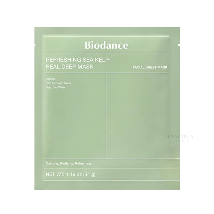 Biodance Refreshing Sea Kelp Real Deep Mask | GlamTouch UK