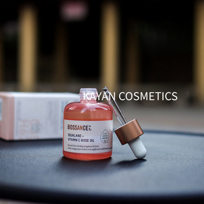 biossance 玫瑰油vc角鯊烷保濕滋潤抗氧化精華油30ml BIOSSANCE Squalane + Vitamin C Rose Oil
