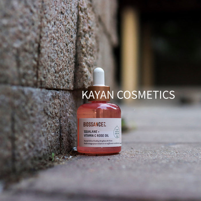 biossance 玫瑰油vc角鯊烷保濕滋潤抗氧化精華油30ml BIOSSANCE Squalane + Vitamin C Rose Oil