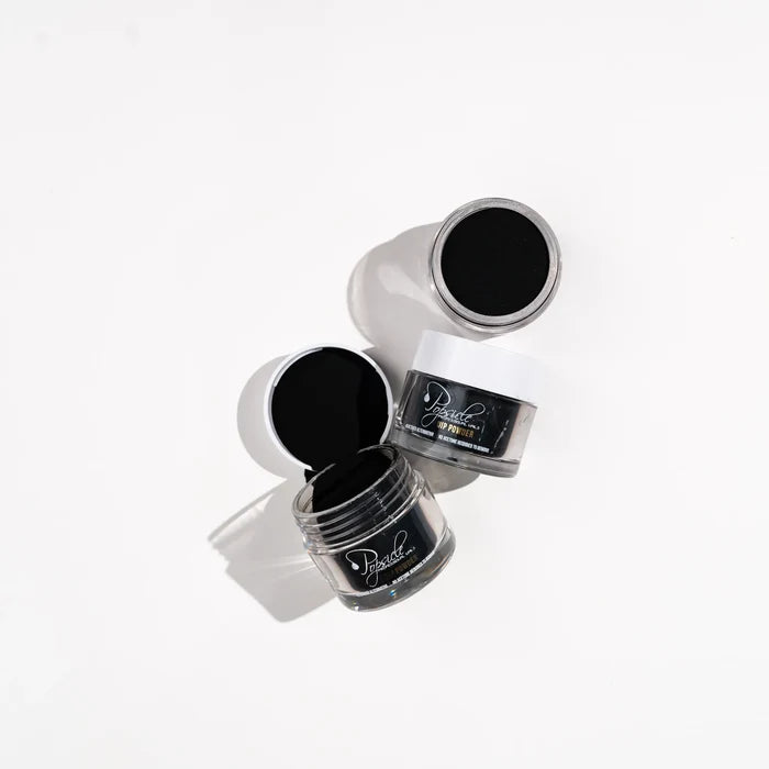 Black Stiletto Dip Powder