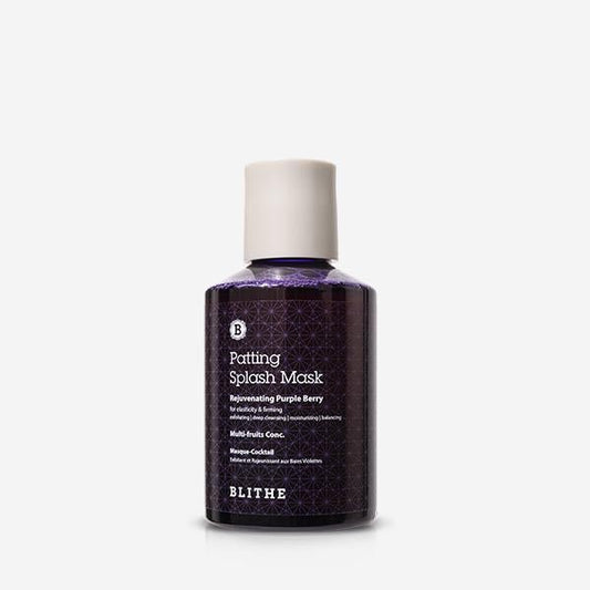 Blithe Patting Splash Mask Rejuvenating Purple Berry 150ml - Komiko Beauty
