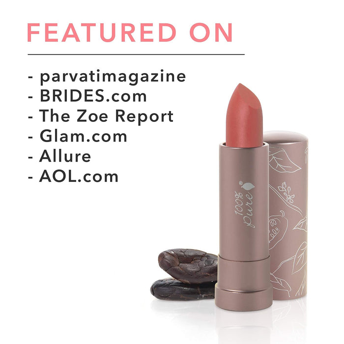 Blood Orange Fruit Pigmented® Cocoa Butter Matte Lipstick