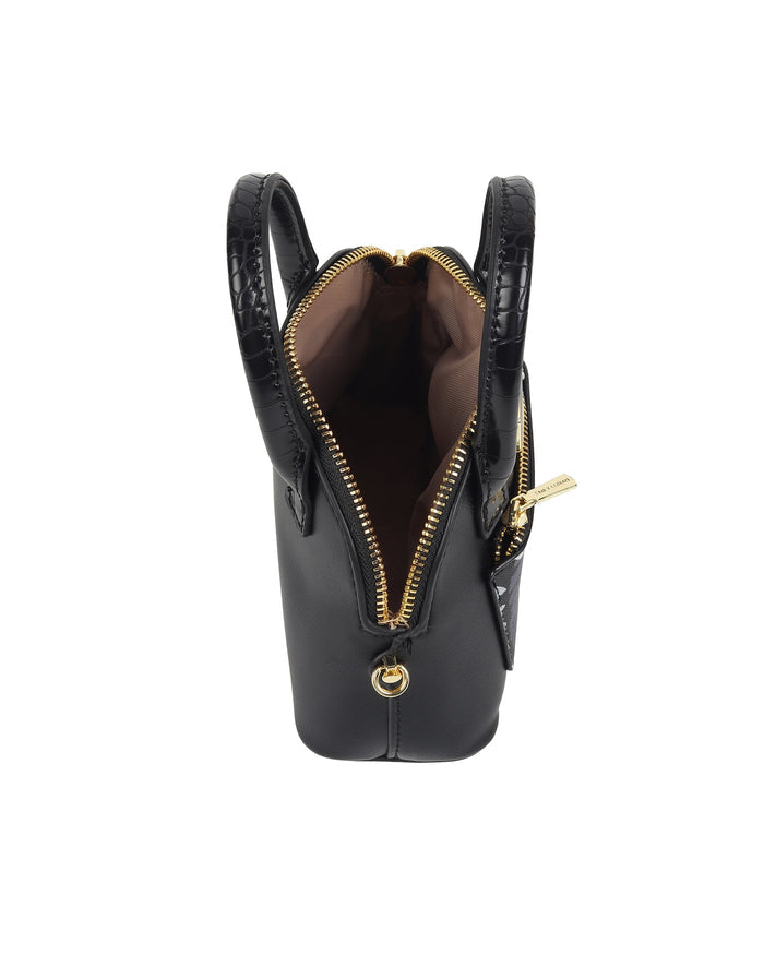 Bloom Mini Bag- Black  MB08