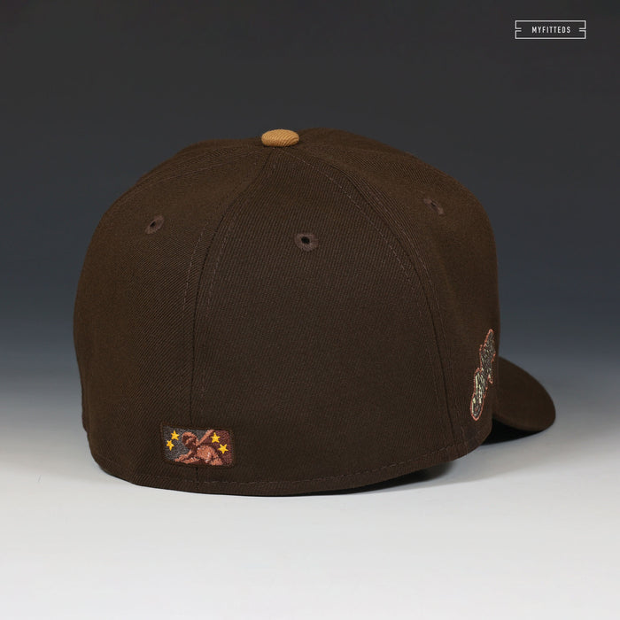 BOWLING GREEN HOT RODS X BOOTLEGGERS A&W ROOT BEER INSPIRED THEME NIGHT NEW ERA FITTED CAP