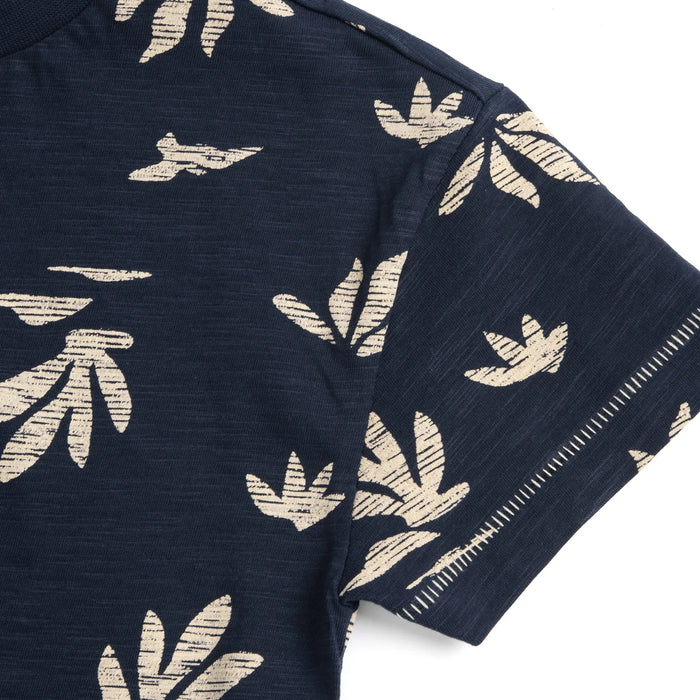 Boys Floral Printed T-shirt