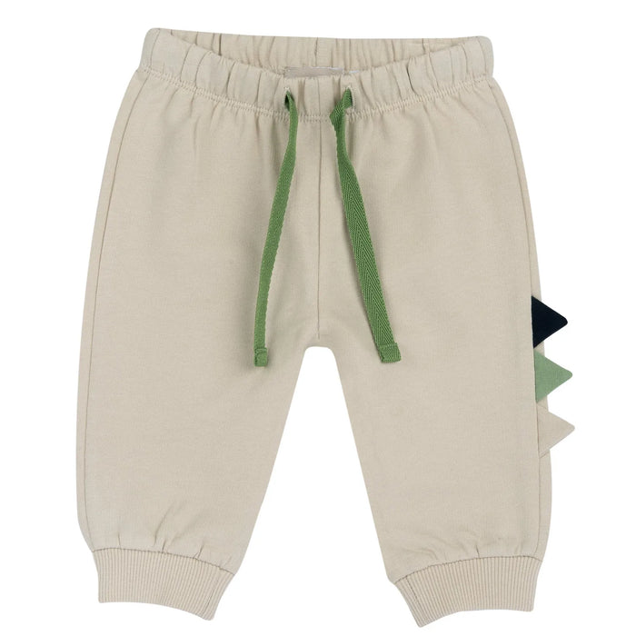Boys Light Natural Embellished Joggers