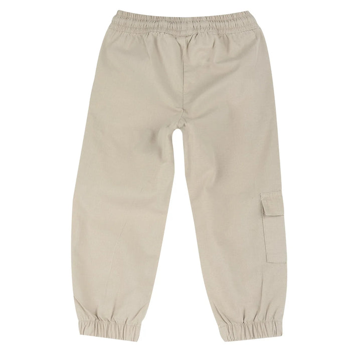 Boys Medium Natural Solid Joggers
