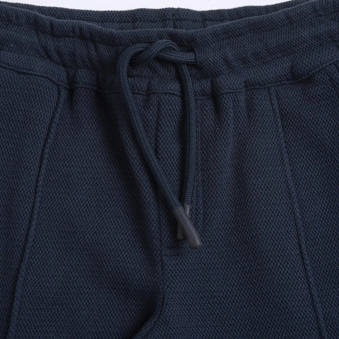 Boys Navy Blue Drawstring Trouser