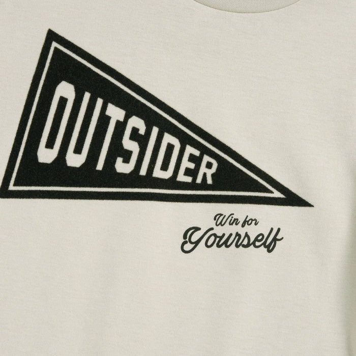 Boys Off White Printed Long Sleeve T-shirt
