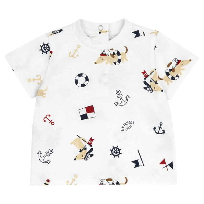 Boys Printed Cotton T-shirt
