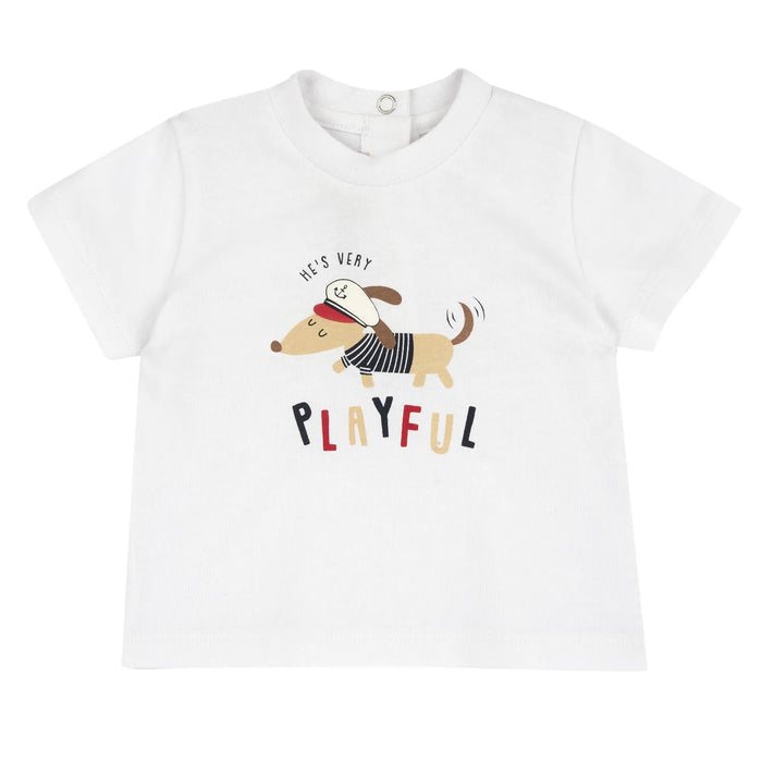 Boys Printed Cotton T-shirt