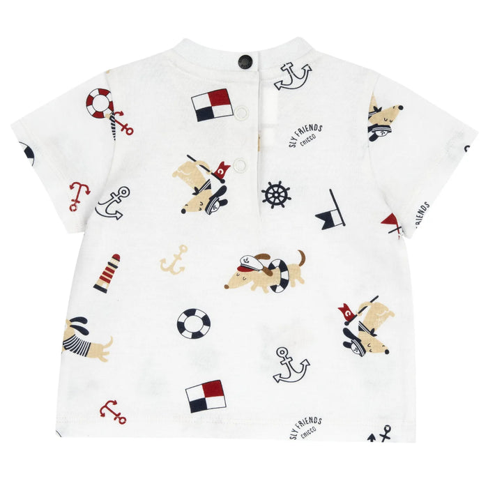 Boys Printed Cotton T-shirt