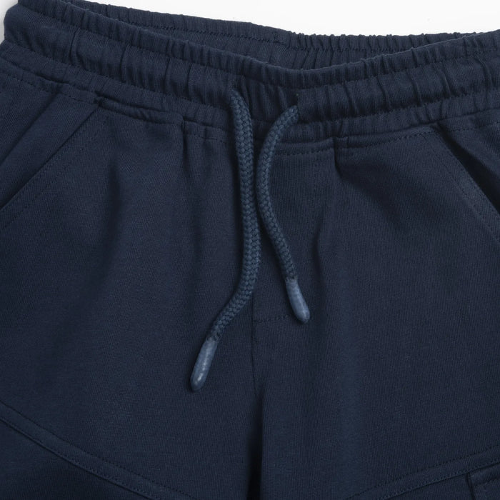 Boys Solid Elasticated Shorts