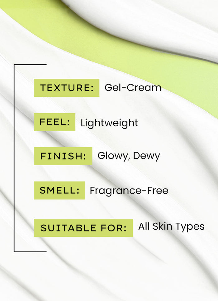 Hyphen Brightening Moisturizer with 20% Kakadu Plum (Vit C) - ingredient synergy and formulation chart