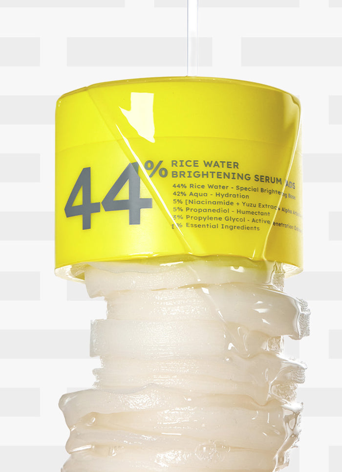 Hyphen Brightening Serum Pads with 44% Rice Water - 50 pads - front pack shot