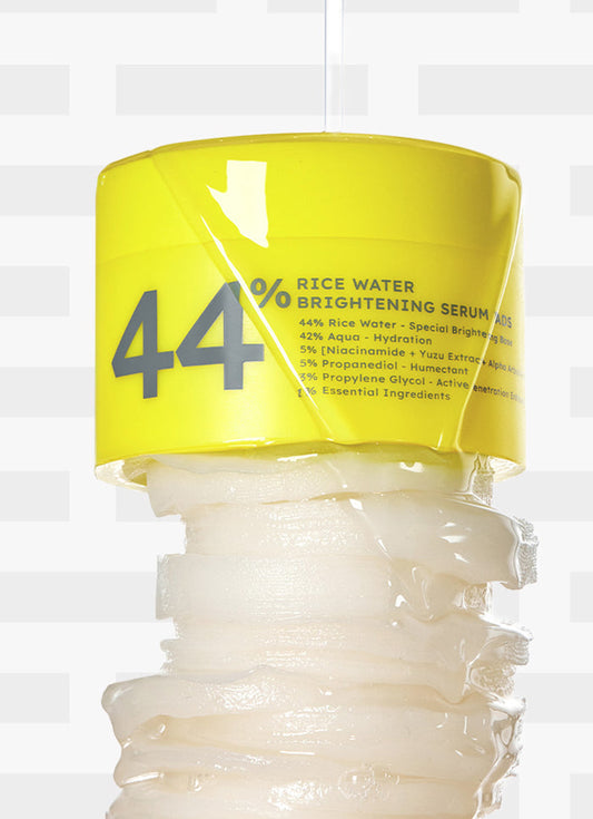 Hyphen Brightening Serum Pads with 44% Rice Water - 50 pads - front pack shot
