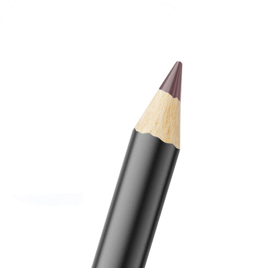 Demure Dark Brown Eye Brow Liner Pencil showing the tip of the pencil.