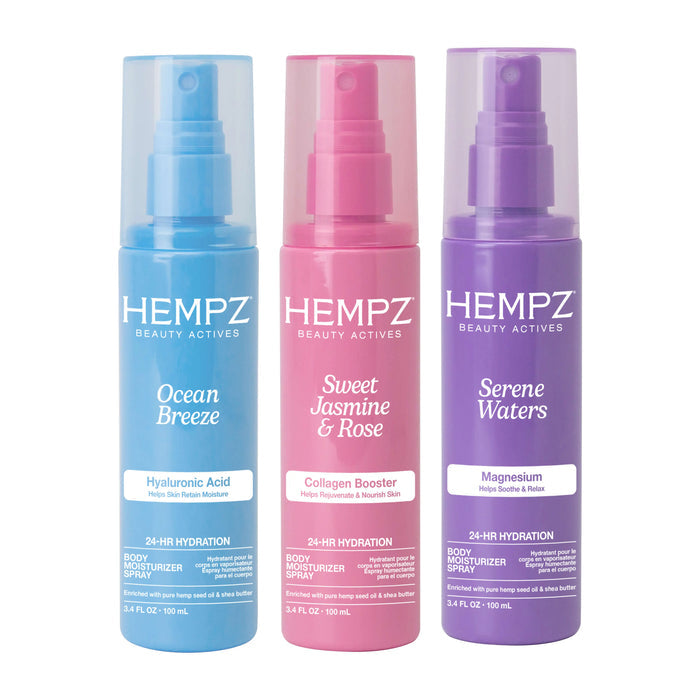 Build-Your-Own Beauty Actives Moisturizing Fragrance Spray Bundle Hempz
