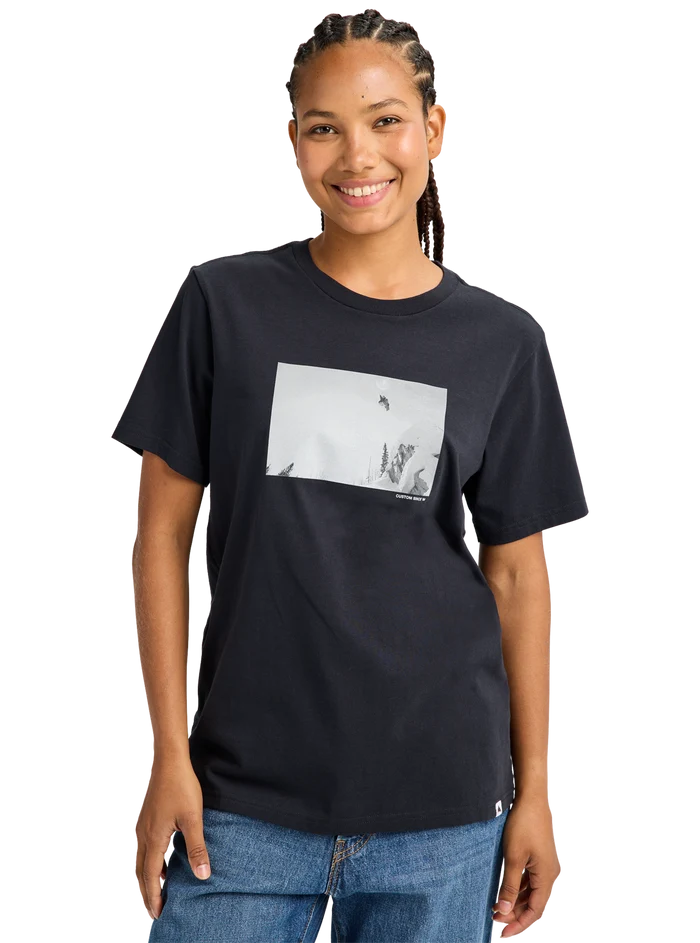 Product image of Burton 30th Custom Short Sleeve T-Shirt[Variant: True Black]