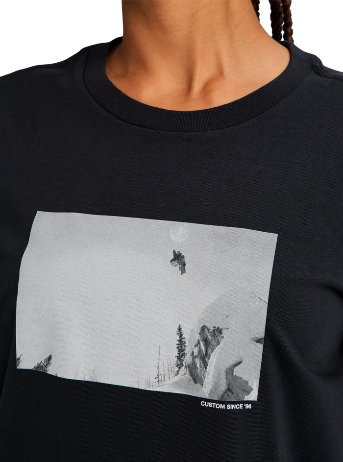 Product image of Burton 30th Custom Short Sleeve T-Shirt[Variant: True Black]