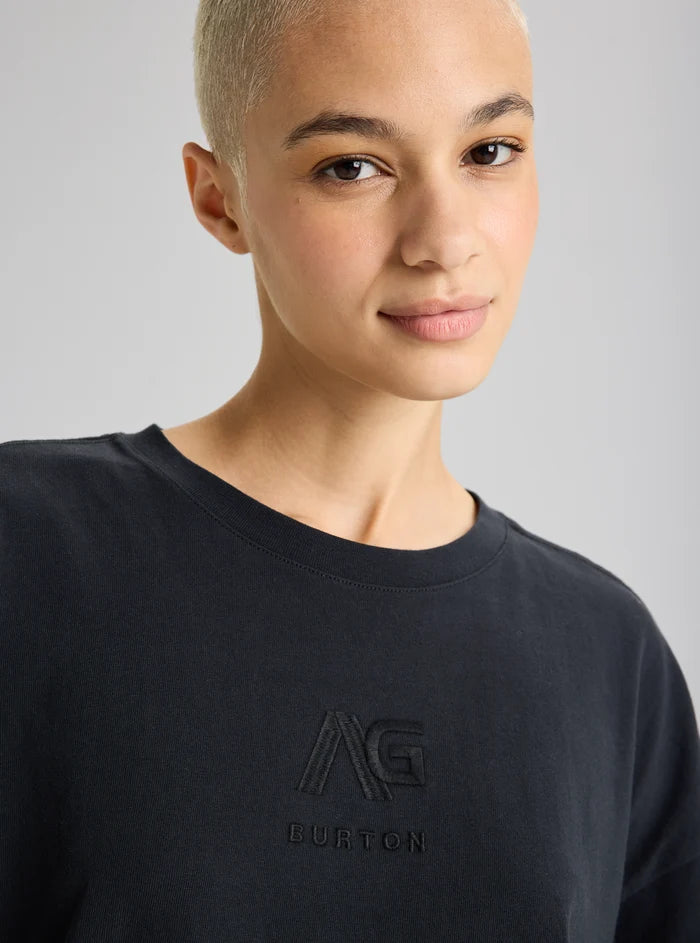 Product image of Burton AG Outfall Short Sleeve T-Shirt[Variant:True Black]