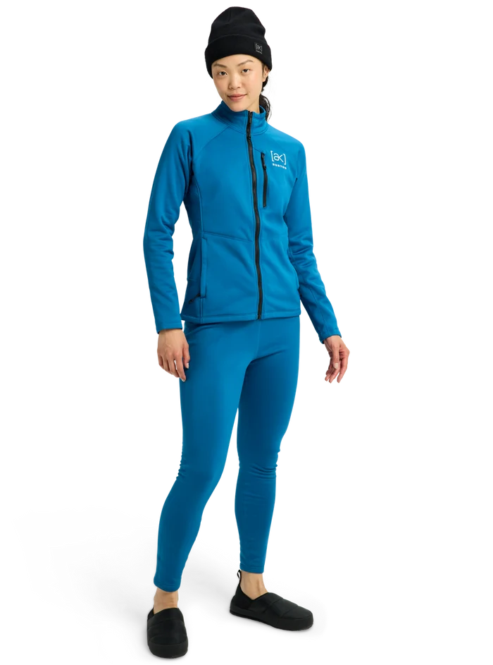 Product image of Women's Burton [ak] Baker Stretch Full-Zip Fleece[Variant: Blue Teal]