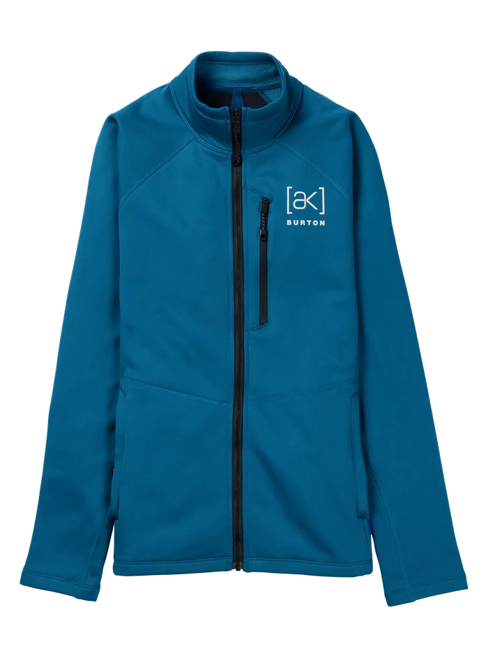 Product image of Women's Burton [ak] Baker Stretch Full-Zip Fleece[Variant: Blue Teal]