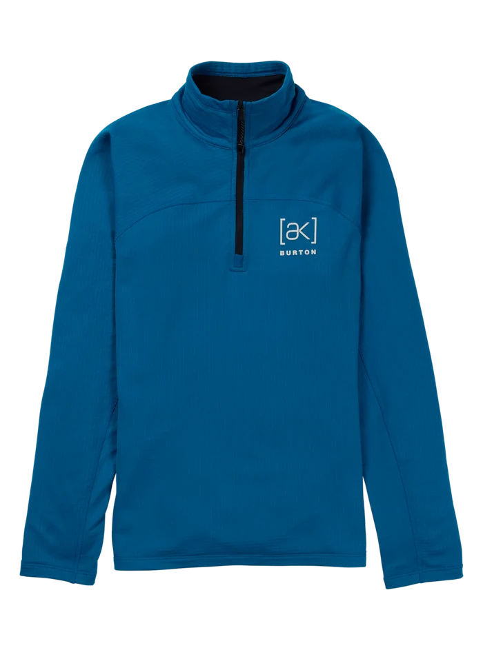 Product image of Women's Burton [ak] Helium Grid Quarter-Zip Fleece[Variant:Blue Teal]
