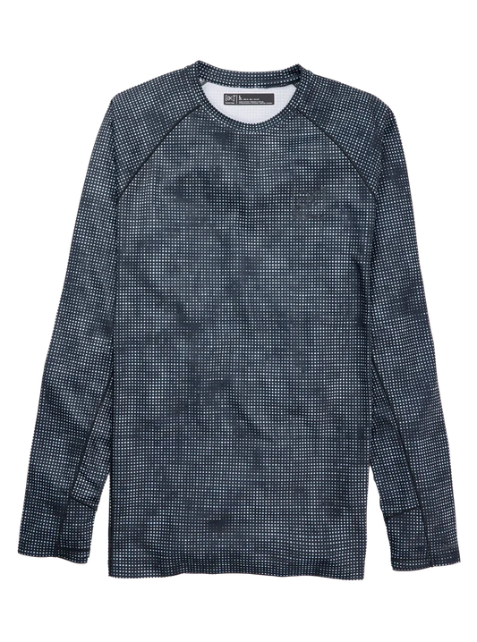 Product image of Men's Burton [ak]® Helium Power Grid™ Base Layer Crewneck [Variant: Offset]