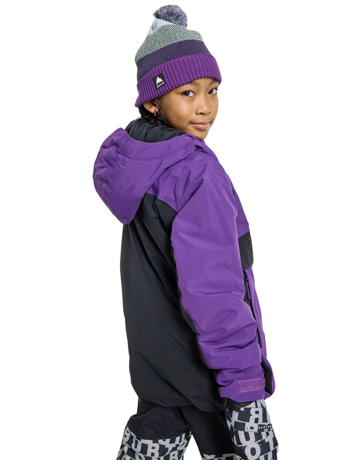 Product image of Kids' Burton Ascutney 2L Jacket[Variant:Imperial Purple / True Black]