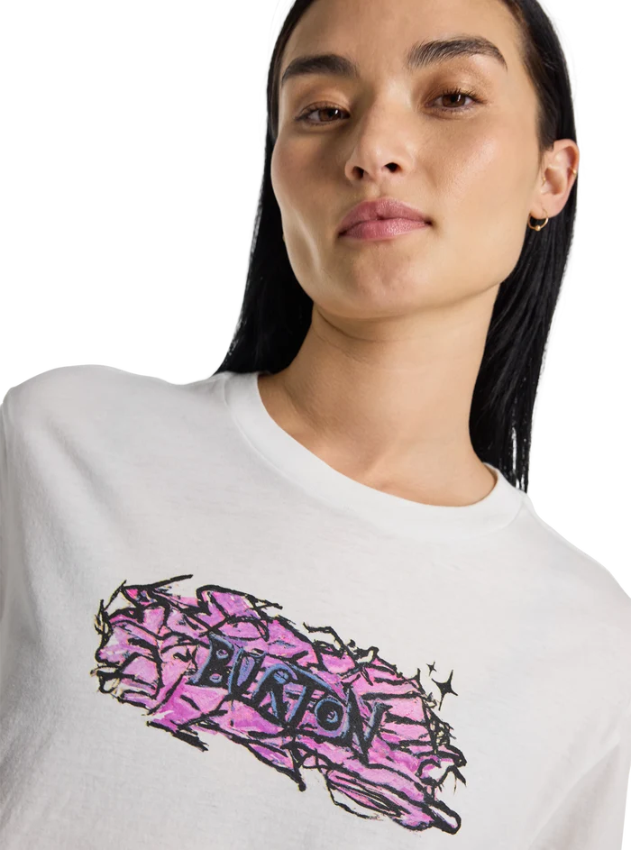 Product image of Burton Blossom Short Sleeve T-Shirt[Variant:Stout White]