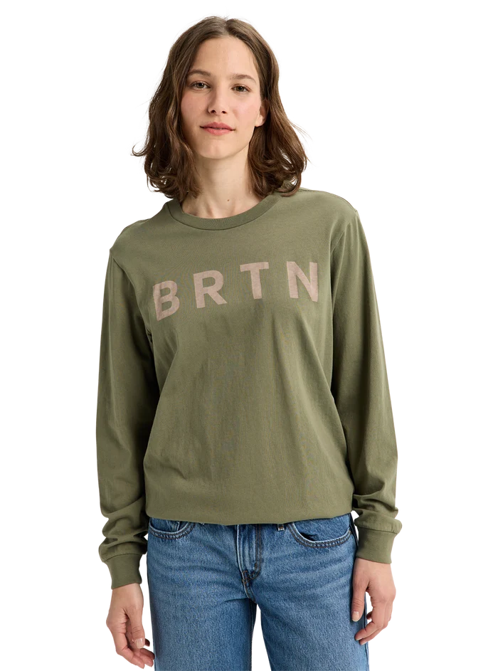 Product image of Burton BRTN Long Sleeve T-Shirt[Variant:Forest Moss]