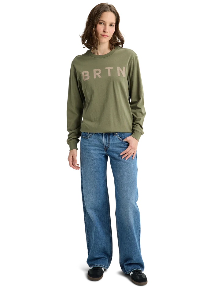 Product image of Burton BRTN Long Sleeve T-Shirt[Variant:Forest Moss]
